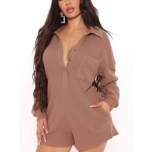 Fashionnova Chilled Out Oversized Romper
